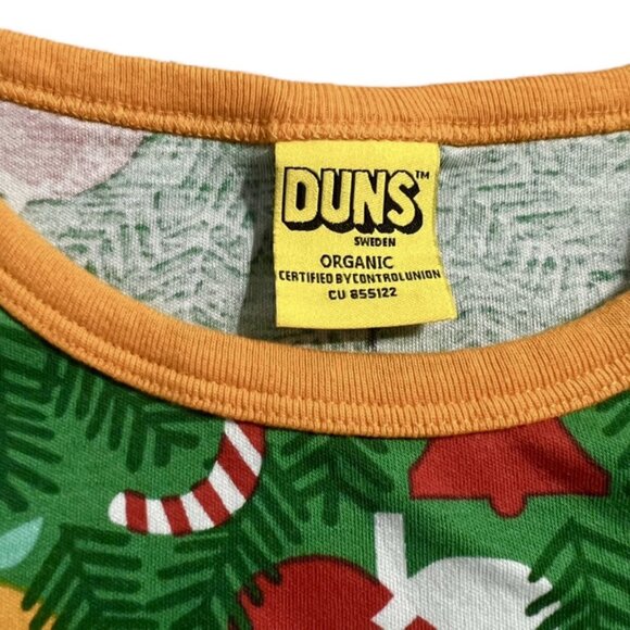 DUNS Sweden Sz 104 (4) Organic Christmas Jumpsuit Romper - Picture 5 of 6
